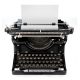 Eine historische Schreibmaschine